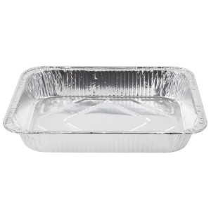 Aluminum Pan Half Size Medium, HvDt, 100ct
